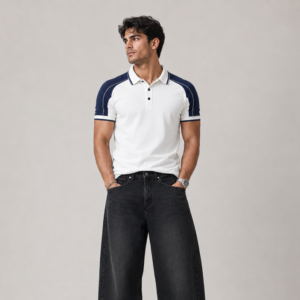 Baggy with Polo T-shirt